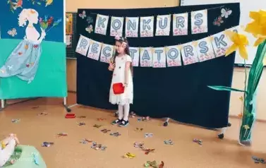 Szkolny Konkurs Recytatorski pt. Wiosna, ach to Ty 9