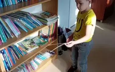 Wizyta w szkolnej bibliotece 4