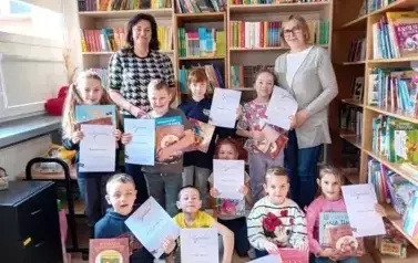 Wizyta w szkolnej bibliotece 5
