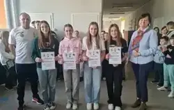 Szkolny turniej w tenisie stołowym