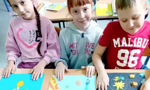 Zdjęcie do Słońce i planety w kosmosie