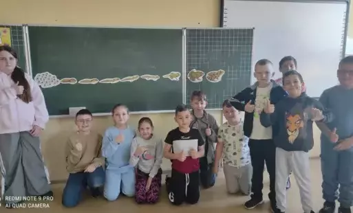 Zdjęcie do Lekcja przyrody w klasie III